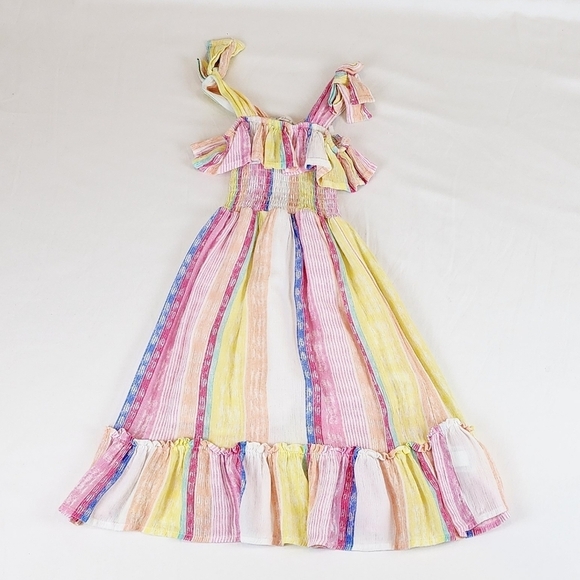 Jessica Simpson Stripe Toddler Maxi Dress - Picture 1 of 10